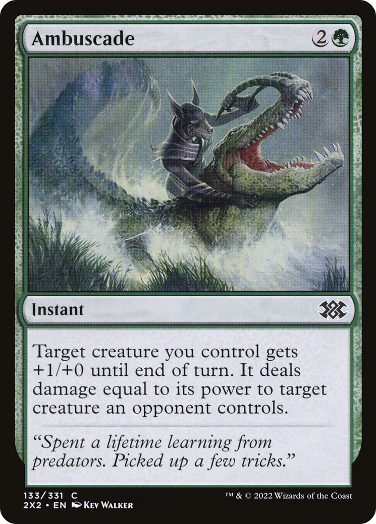 Image of Ambuscade (2X2-133) - Double Masters 2022 Foil