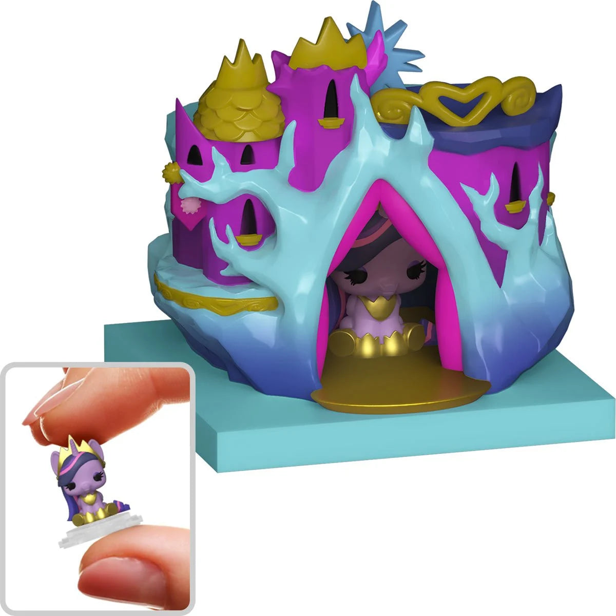 Image of My Little Pony Castle of Friendship Funko Bitty Pop! Town