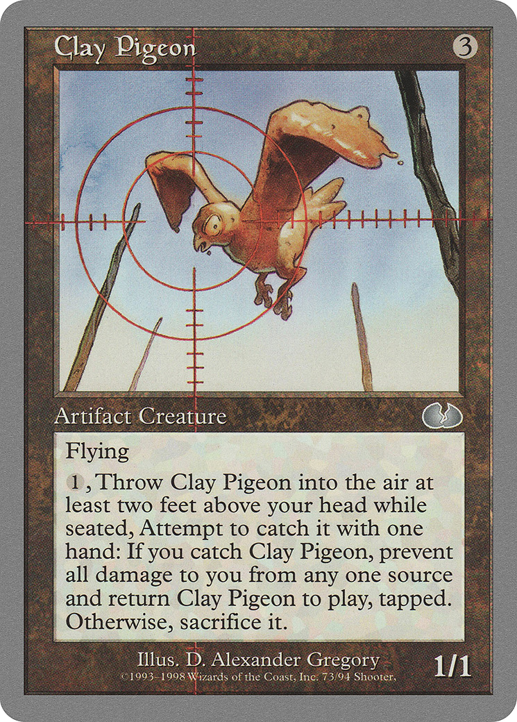 Image of Clay Pigeon (UGL-073) - Unglued