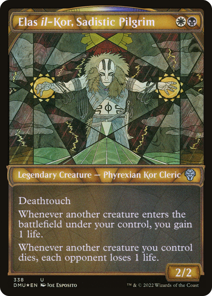 Image of Elas il-Kor, Sadistic Pilgrim (Textured Foil) (DMU-338) - Dominaria United: (Showcase) Foil