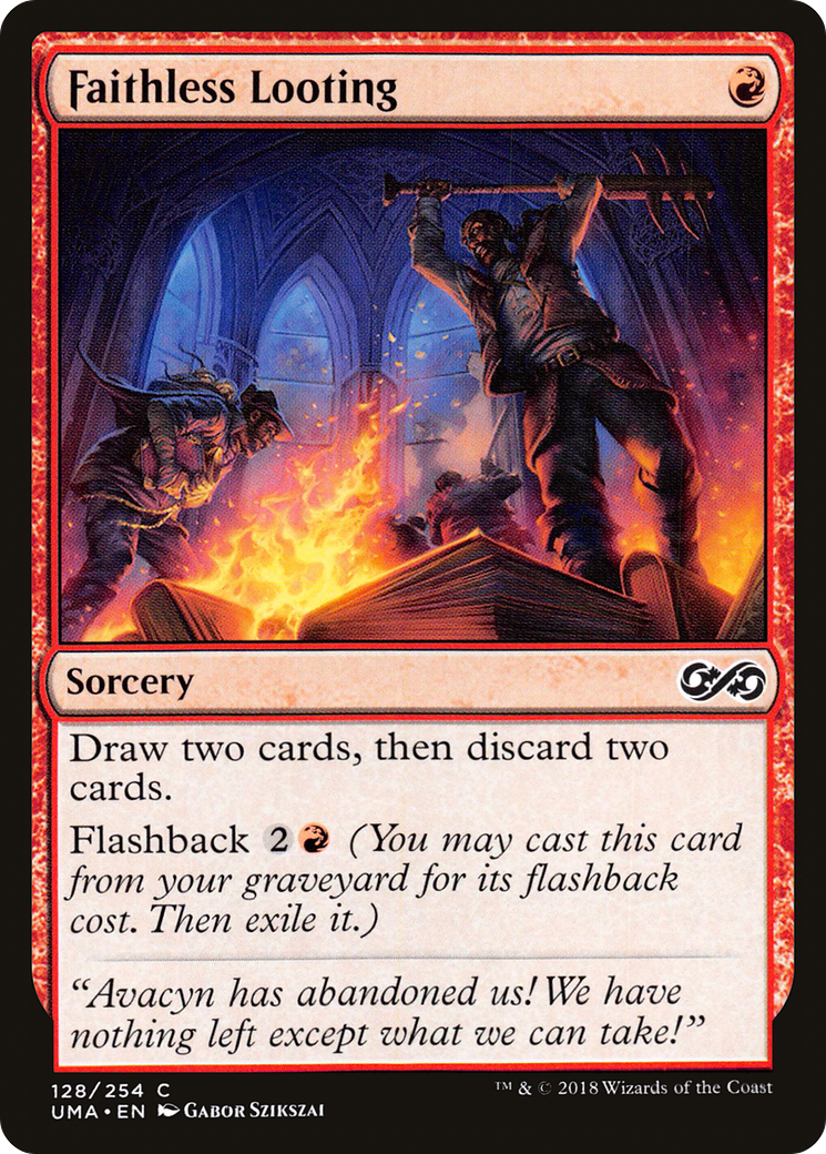 Image of Faithless Looting (UMA-128) - Ultimate Masters