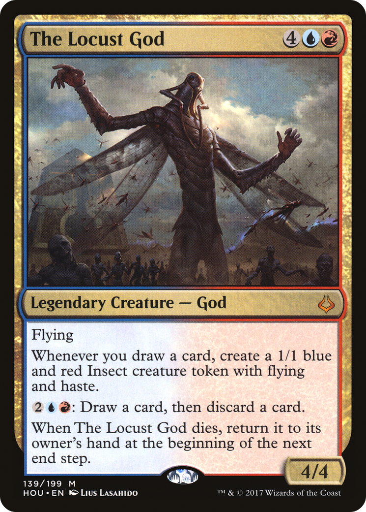 Image of The Locust God (HOU-139) - Hour of Devastation Foil