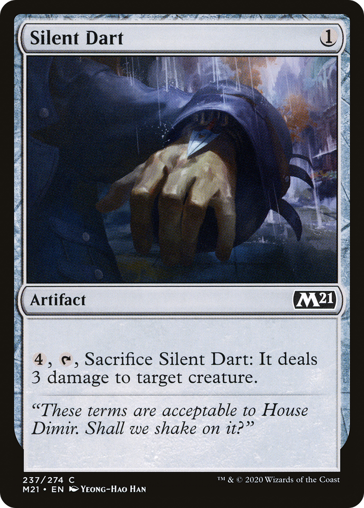 Image of Silent Dart (M21-237) - Core Set 2021