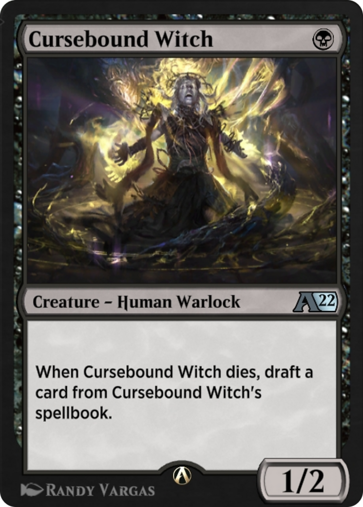 Image of Cursebound Witch (Y22-024) - Alchemy: Innistrad