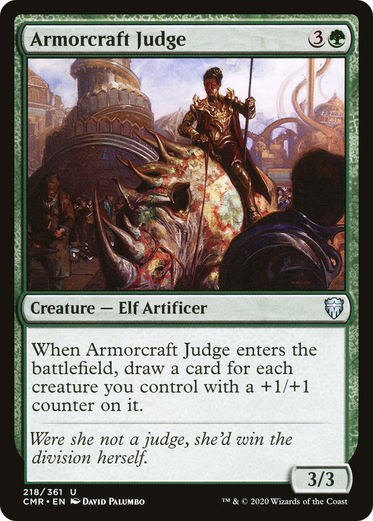 Image of Armorcraft Judge (CMR-218) - Commander Legends