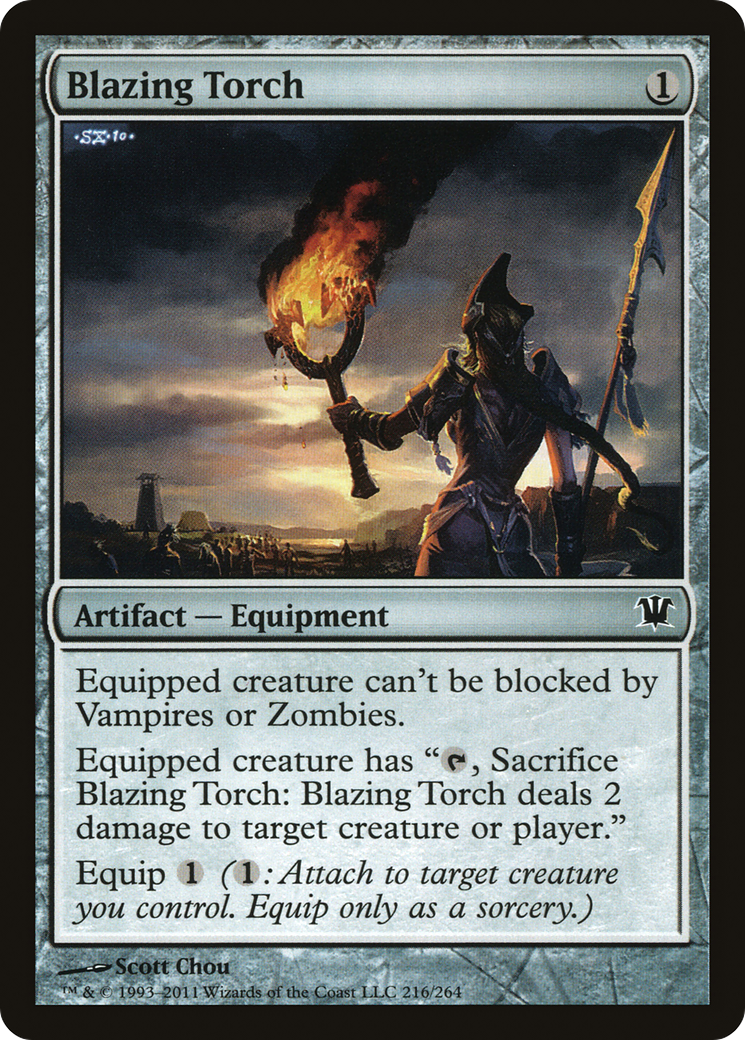 Image of Blazing Torch (ISD-216) - Innistrad