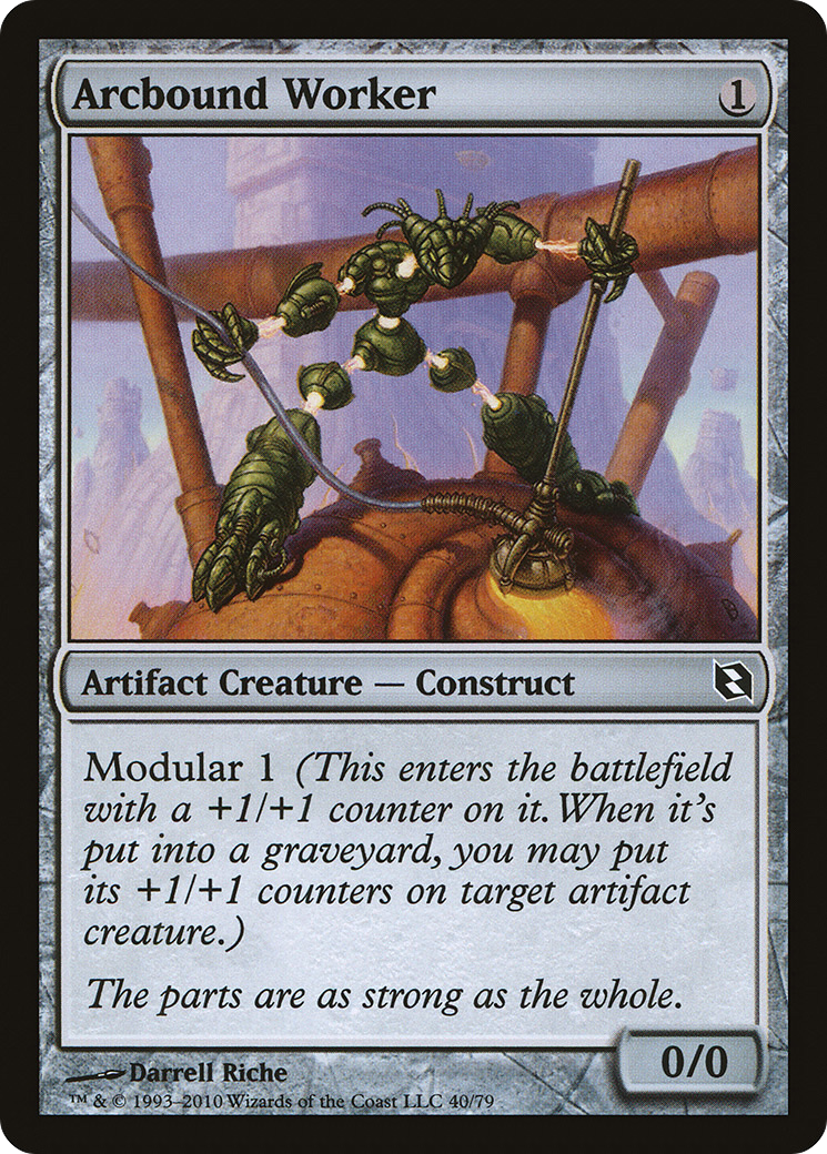 Image of Arcbound Worker (DDF-040) - Duel Decks: Elspeth vs. Tezzeret