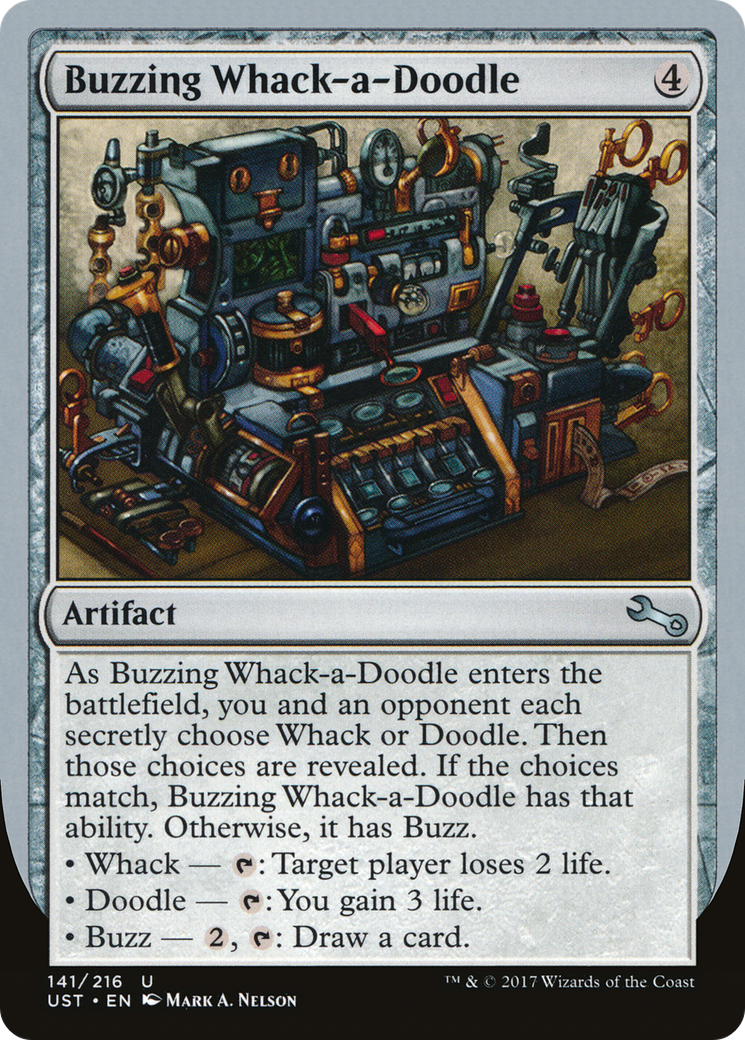 Image of Buzzing Whack-a-Doodle (UST-141) - Unstable Foil