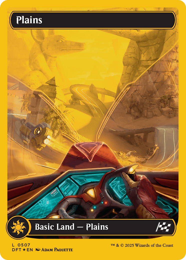 Image of Plains (0507) (First-Place Foil) (DFT-507) - Aetherdrift: (Full Art) Foil