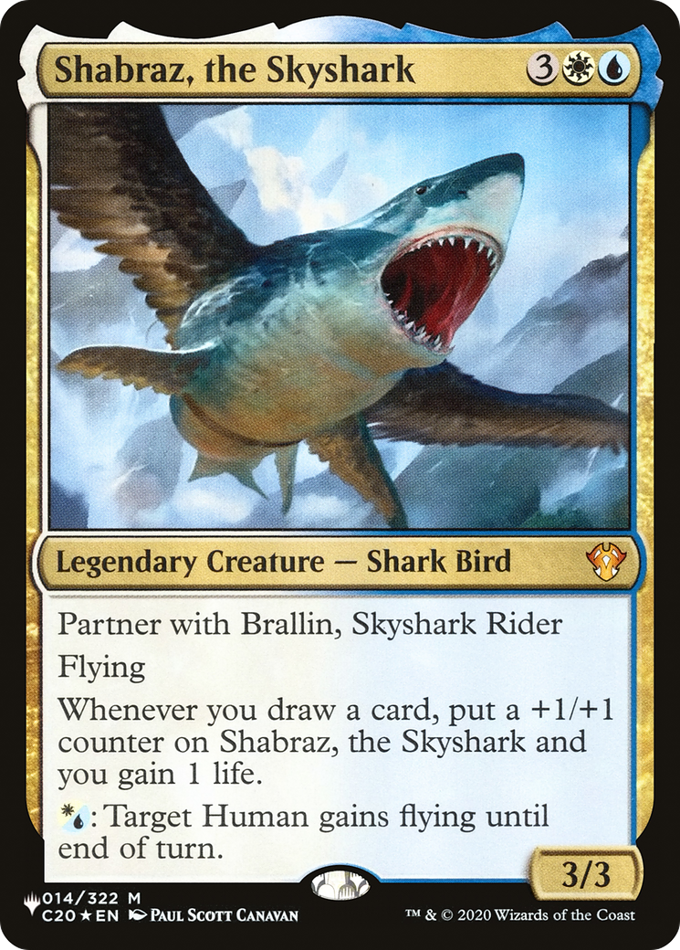 Image of Shabraz, the Skyshark (LIST-C20-14) - The List