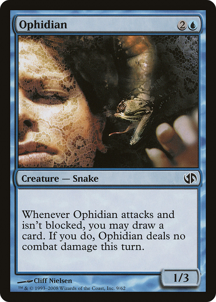 Image of Ophidian (DD2-009) - Duel Decks: Jace vs. Chandra