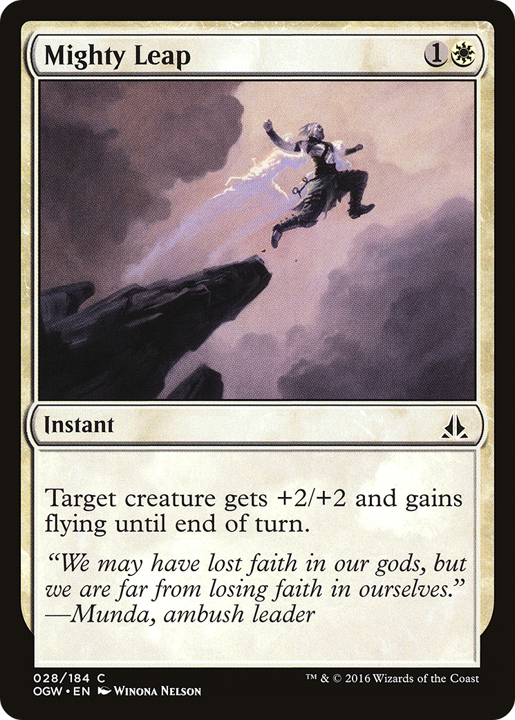 Image of Mighty Leap (OGW-028) - Oath of the Gatewatch