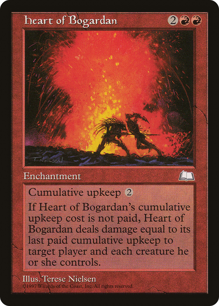 Image of Heart of Bogardan (WTH-) - Weatherlight