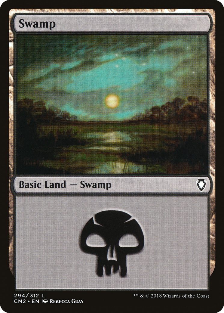 Image of Swamp (294) (CM2-294) - Commander Anthology Volume II