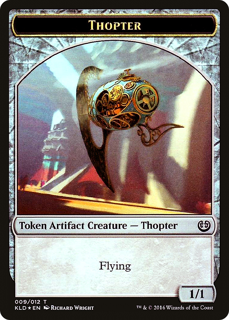 Image of Thopter // Servo Double-sided Token (LEP-) - League Tokens 2016 Foil