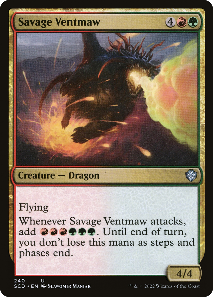 Image of Savage Ventmaw (SCD-240) - Starter Commander Decks