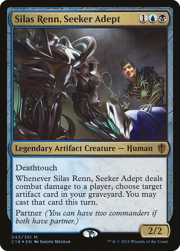 Image of Silas Renn, Seeker Adept (C16-043) - Commander 2016 Foil