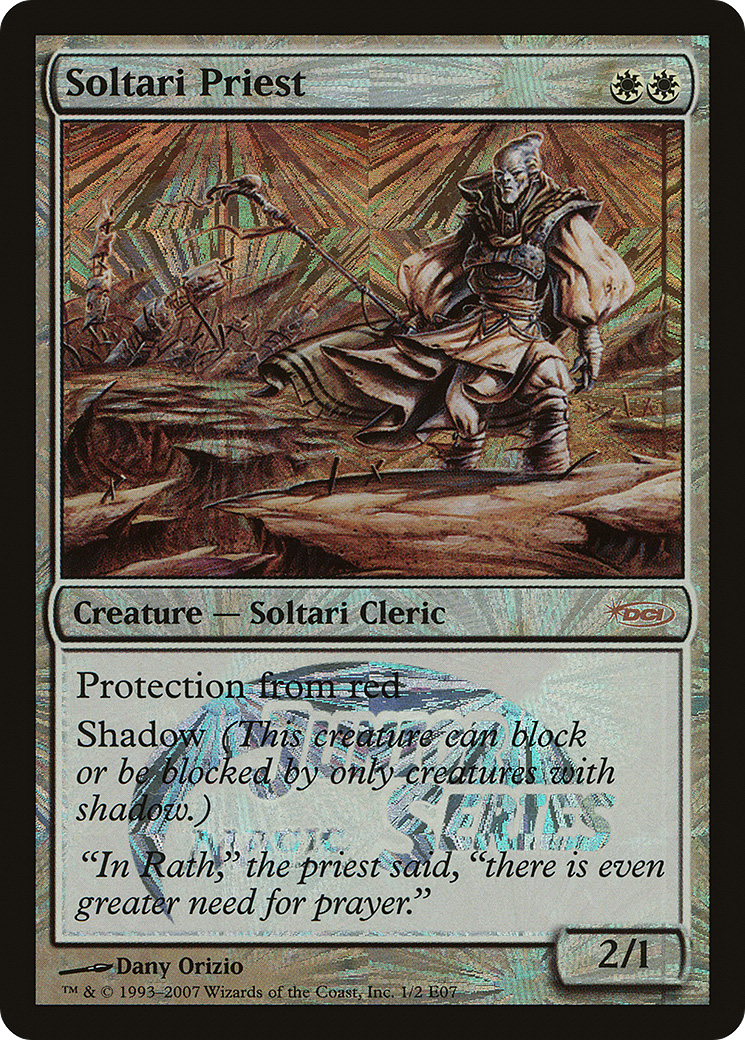 Image of Soltari Priest (Junior Series Europe) (JSS-001) - Junior Series Europe Foil