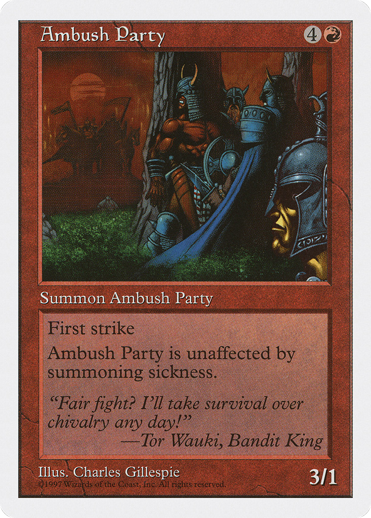 Image of Ambush Party (5ED-) - Fifth Edition