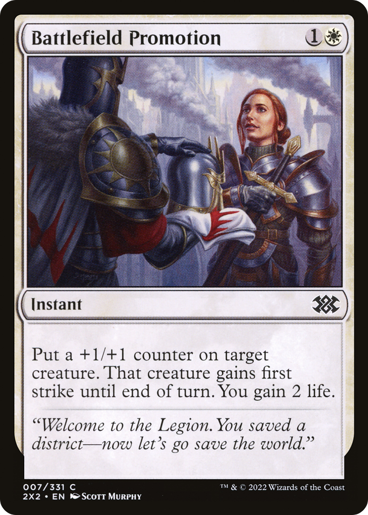 Image of Battlefield Promotion (2X2-007) - Double Masters 2022 Foil