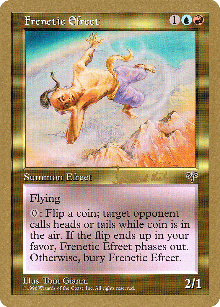 Image of Frenetic Efreet - 1997 Janosch Kuhn (MIR) (WCD-) - World Championship Decks 1997