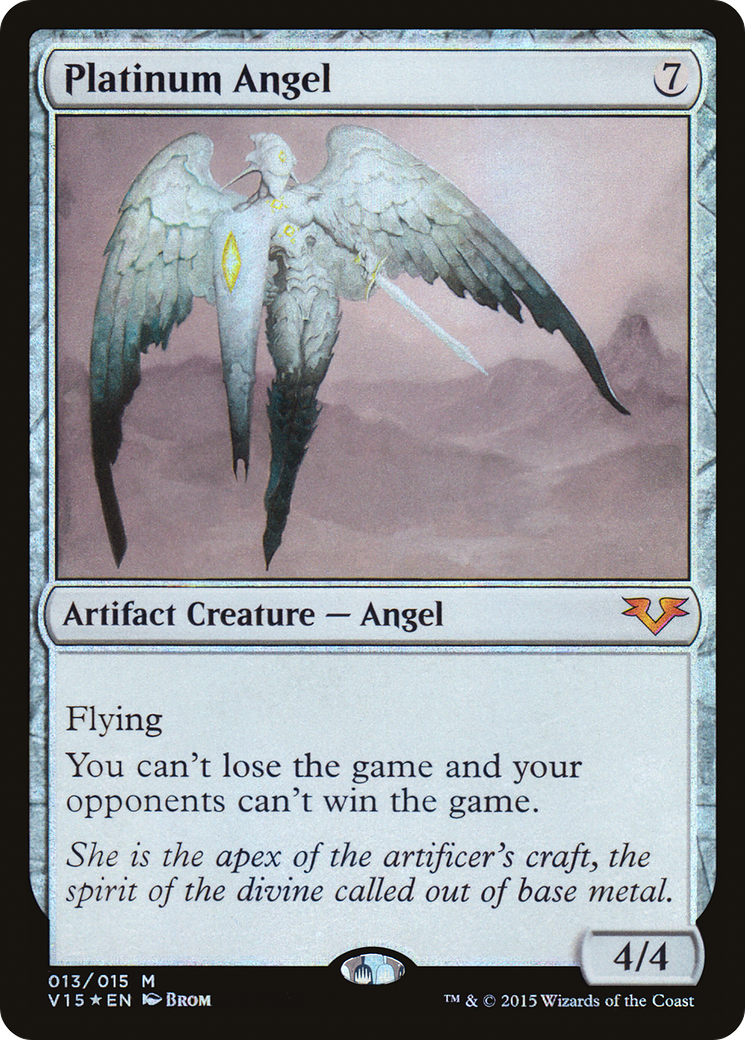 Image of Platinum Angel (V15-013) - From the Vault: Angels Foil