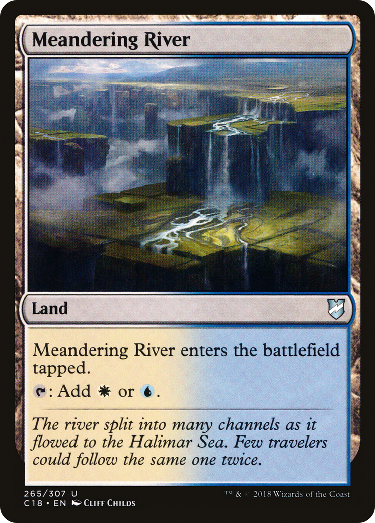 Image of Meandering River (C18-265) - Commander 2018