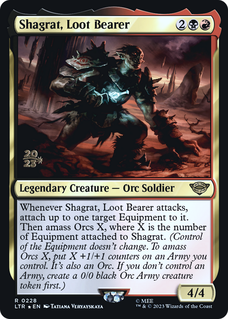 Image of Shagrat, Loot Bearer (PRE-228) - Tales of Middle-earth Promos Foil