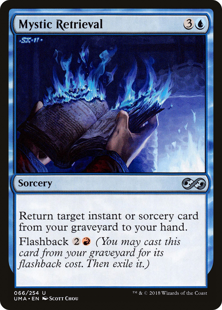 Image of Mystic Retrieval (UMA-066) - Ultimate Masters Foil