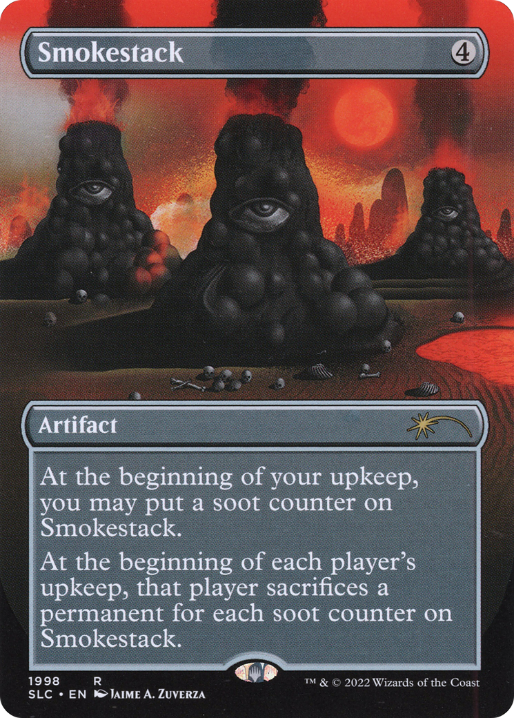 Image of Smokestack (SLC-1998) - Secret Lair Countdown Kit (Borderless) Foil
