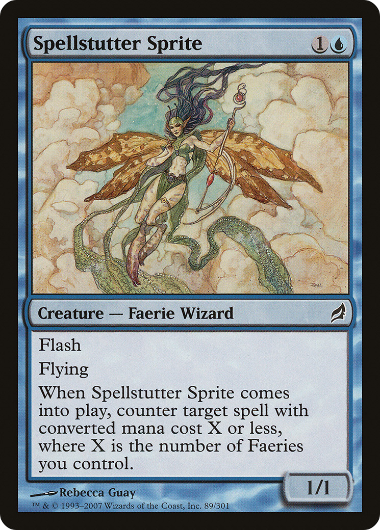 Image of Spellstutter Sprite (LRW-089) - Lorwyn Foil