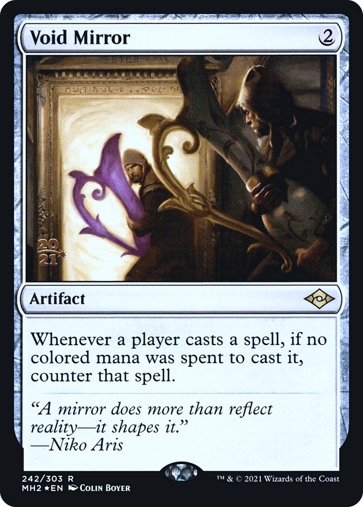 Image of Void Mirror (PRE-242) - Modern Horizons 2 Promos Foil