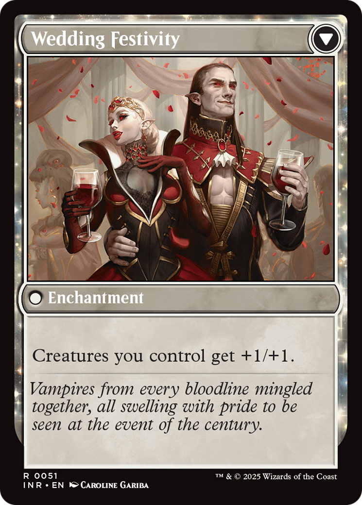 Image of Wedding Announcement (INR-051) - Innistrad Remastered: (enchantment) Foil