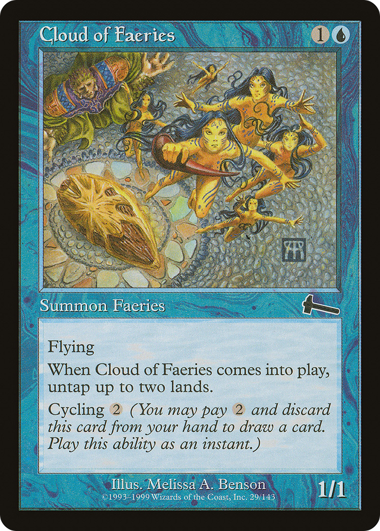 Image of Cloud of Faeries (ULG-029) - Urza's Legacy