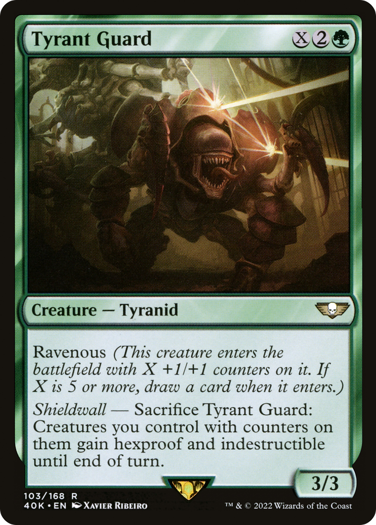 Image of Tyrant Guard (40K-103) - Warhammer 40,000 Commander