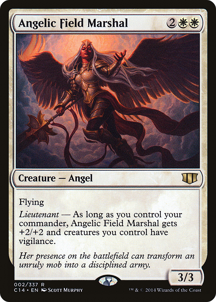Image of Angelic Field Marshal (C14-002) - Commander 2014