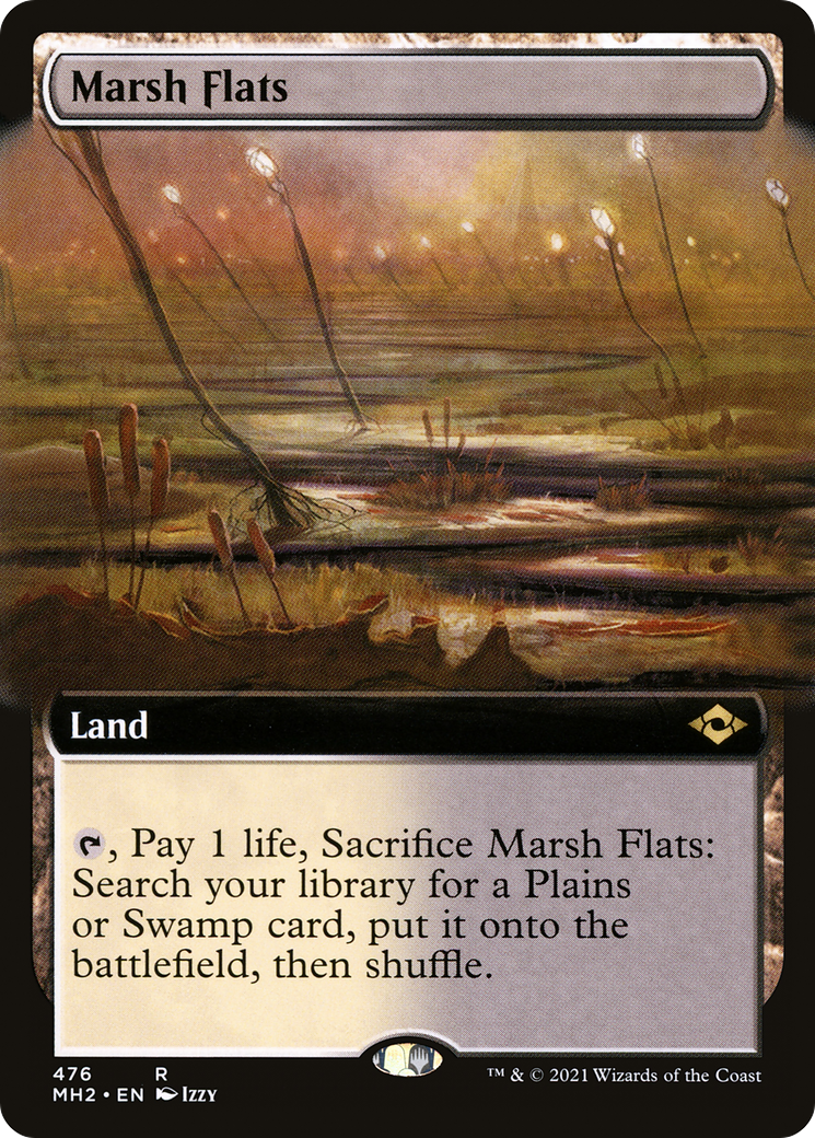 Image of Marsh Flats (Extended Art) (MH2-476) - Modern Horizons 2: (Extended Art)