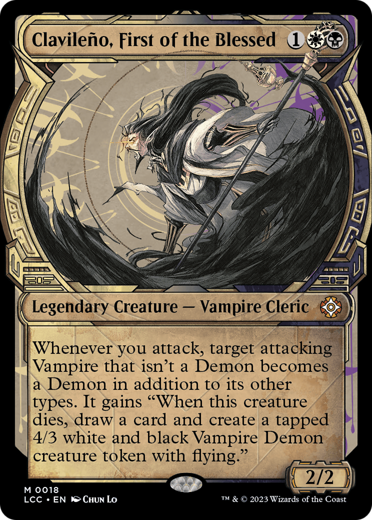 Image of Clavileno, First of the Blessed (Showcase) (LCC-018) - The Lost Caverns of Ixalan Commander: (Showcase)