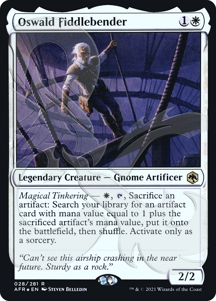 Image of Oswald Fiddlebender (AFR&-028) - Adventures in the Forgotten Realms Promos Foil