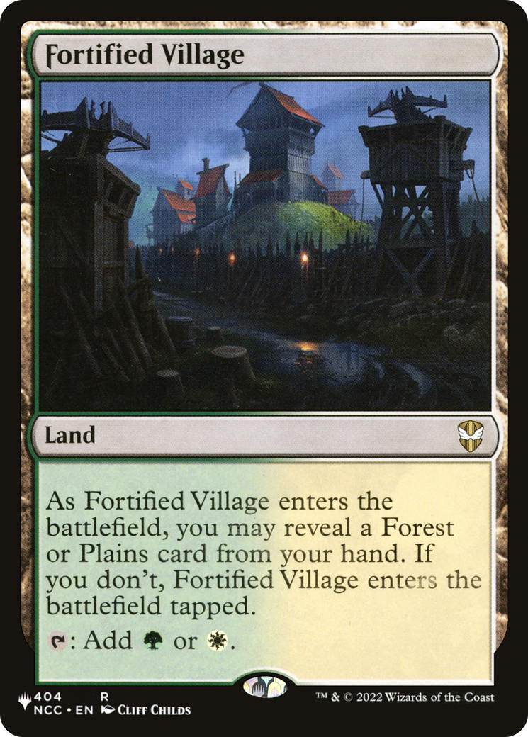 Image of Fortified Village (LIST-NCC-404) - The List