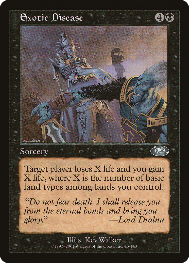 Image of Exotic Disease (PLS-043) - Planeshift