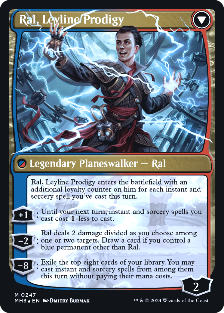 Image of Ral, Monsoon Mage (PRE-247) - Modern Horizons 3 Promos Foil