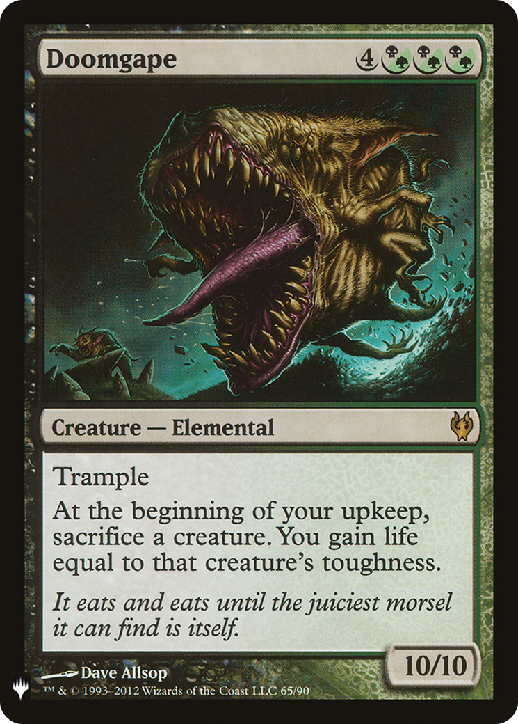 Image of Doomgape (LIST-65/90) - The List