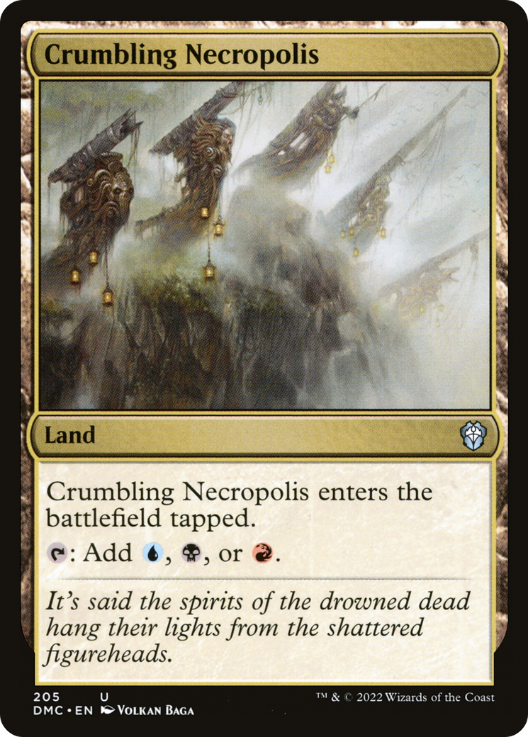 Image of Crumbling Necropolis (DMC-205) - Dominaria United Commander