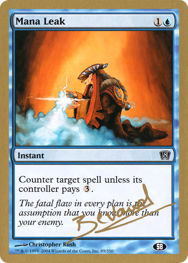 Image of Mana Leak (WCD-MB89SB) - World Championship Decks 2004
