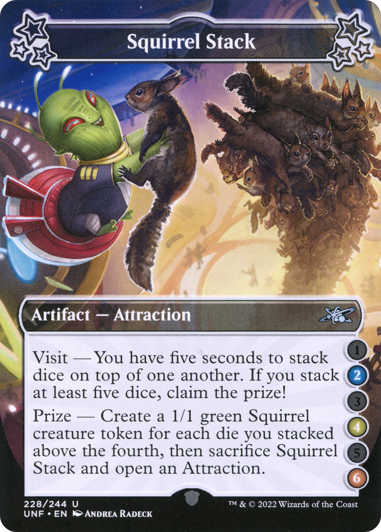 Image of Squirrel Stack (2-4-6) (UNF-228) - Unfinity Foil