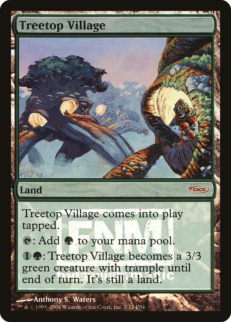 Image of Treetop Village (FNM-) - Friday Night Magic 2004 Foil