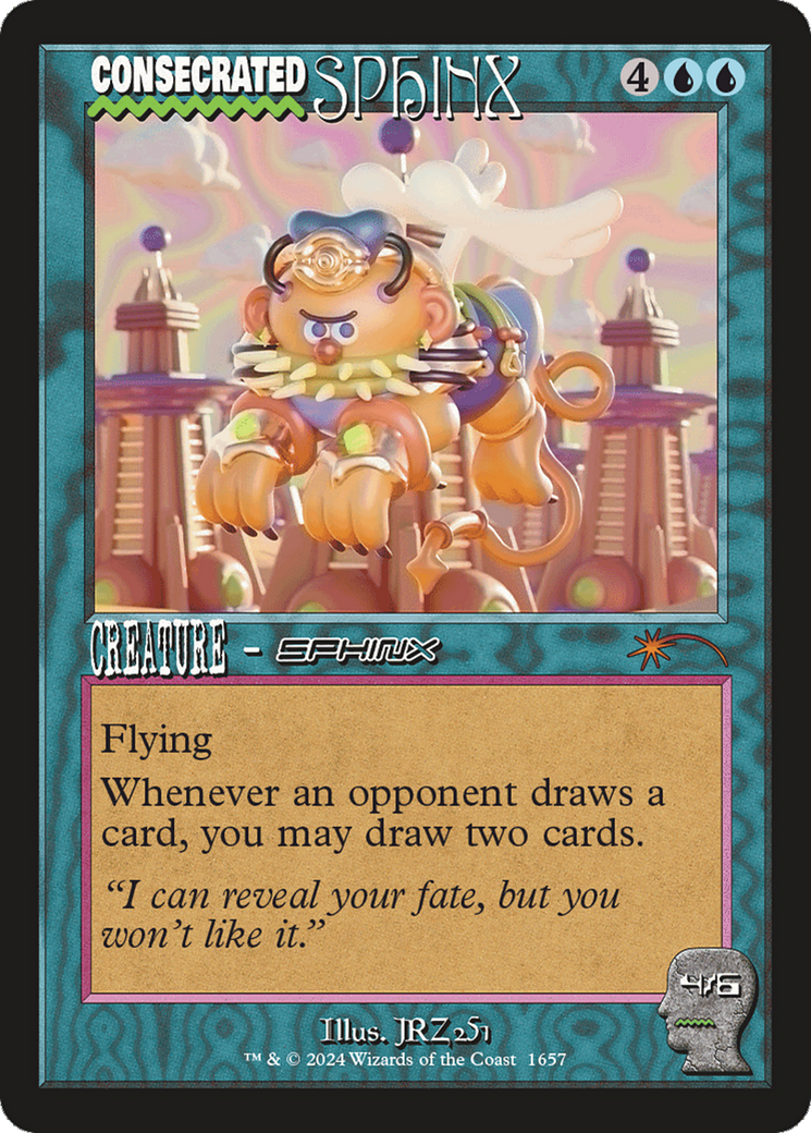Image of Consecrated Sphinx (1657) (SLD-1657) - Secret Lair Drop