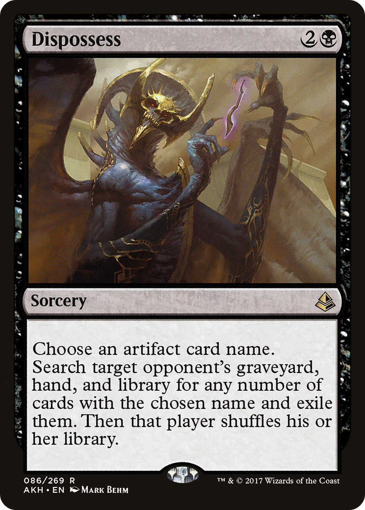 Image of Dispossess (AKH-086) - Amonkhet