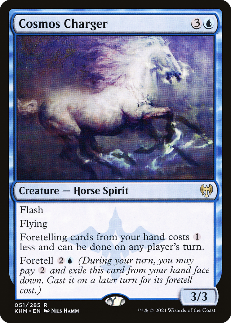 Image of Cosmos Charger (KHM-051) - Kaldheim Foil